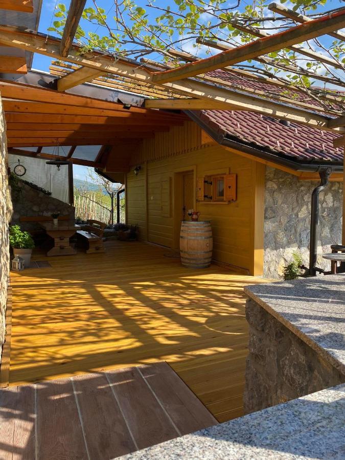 Vineyard Cottage Stopar Straza Kültér fotó