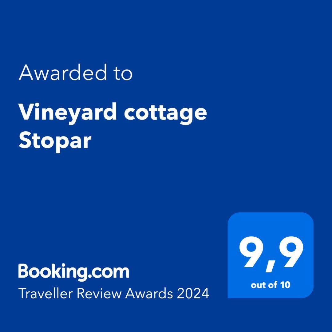 Vineyard Cottage Stopar Straza Kültér fotó